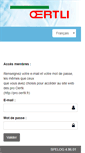 Mobile Screenshot of pieces.oertli.fr